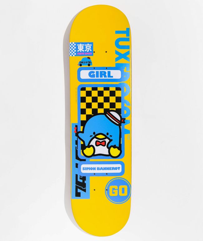 Girl x Sanrio Geering Tokyo Speed 8.0" Skateboard Deck